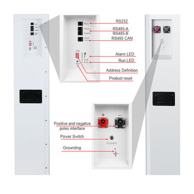 10kwh Solar Lifepo4 Battery Powerwall 48V Off Grid Lithium Ion Battery 100ah 200ah