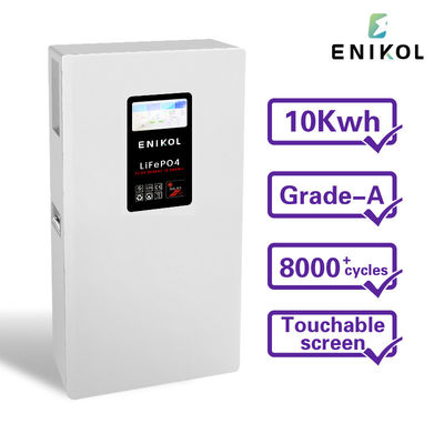 48V 200AH Touchable Home Energy Storage Battery 51.2V 10kwh Lithium Iron Phosphate Battery