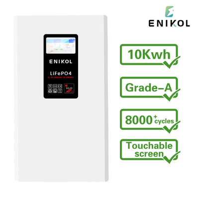 51.2V 200Ah Lithium Iron Phosphate Battery , Home Energy Storage Battery Built in BMS
