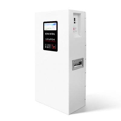 7-inch Touch Screen Lithium Battery 15.36kWh 51.2V 300ah Home Energy Storage Battery With BMS