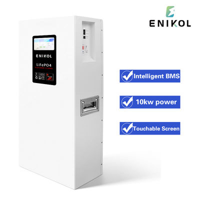 Touchable Screen 15kwh 300ah Wall Mounted Lithium Ion Batteries 51.2V LiFePo4 Battery