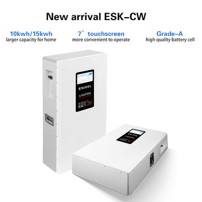 Lithium 51.2V 300AH Wall Mounted LiFePO4 Battery For Home Energy Storage System