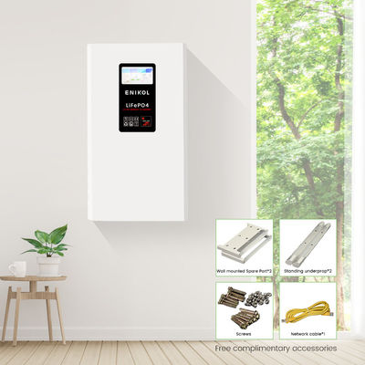 48V 300AH LiFePO4 Battery 15kw 51.2v Floor Standing/Wall Mounted Built In BMS